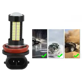 

Led Car Fog Lamp H11 Bulbs Fog Light Chips Running Bulb Vchicles 12V Light New Driving Lamp Front Accessories Headlight O3H8