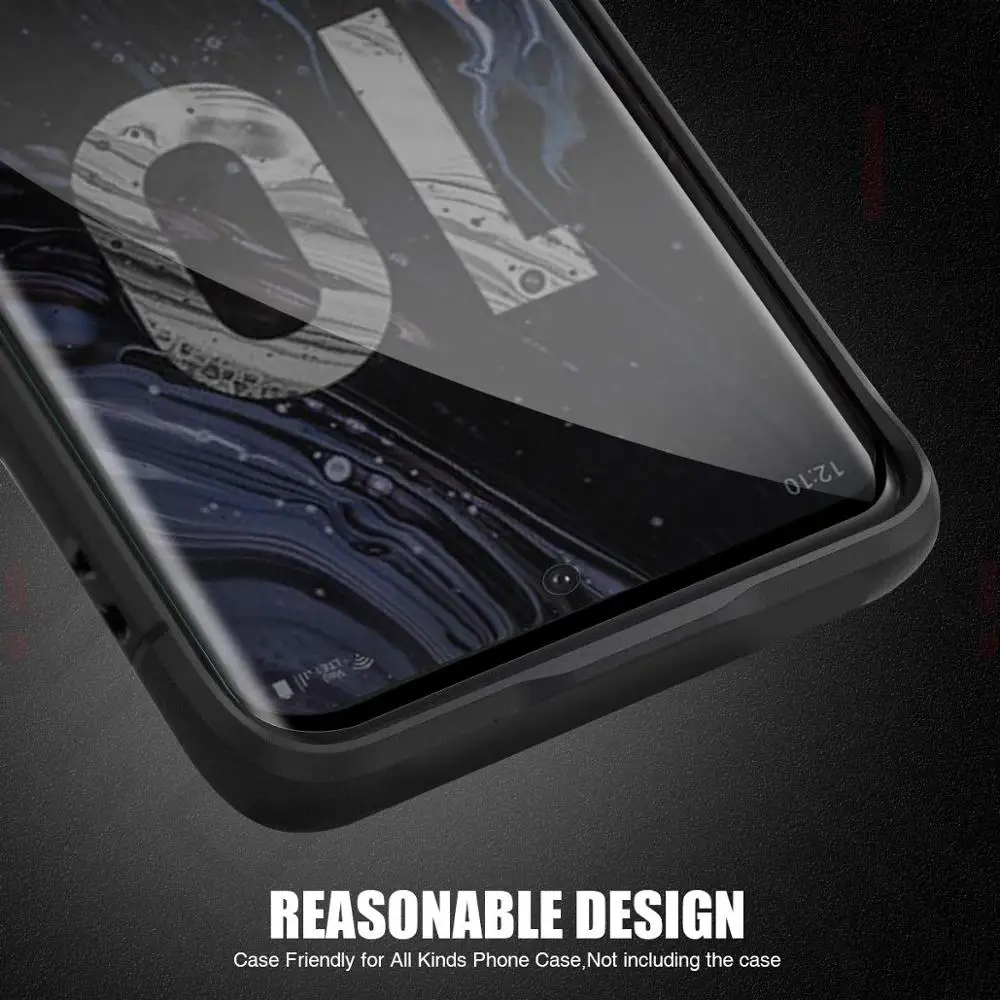 9H 3D полное покрытие закаленное стекло для SAMSUNG Galaxy Note 8 9 10 S8 S9 S10 PLUS Note10 Pro