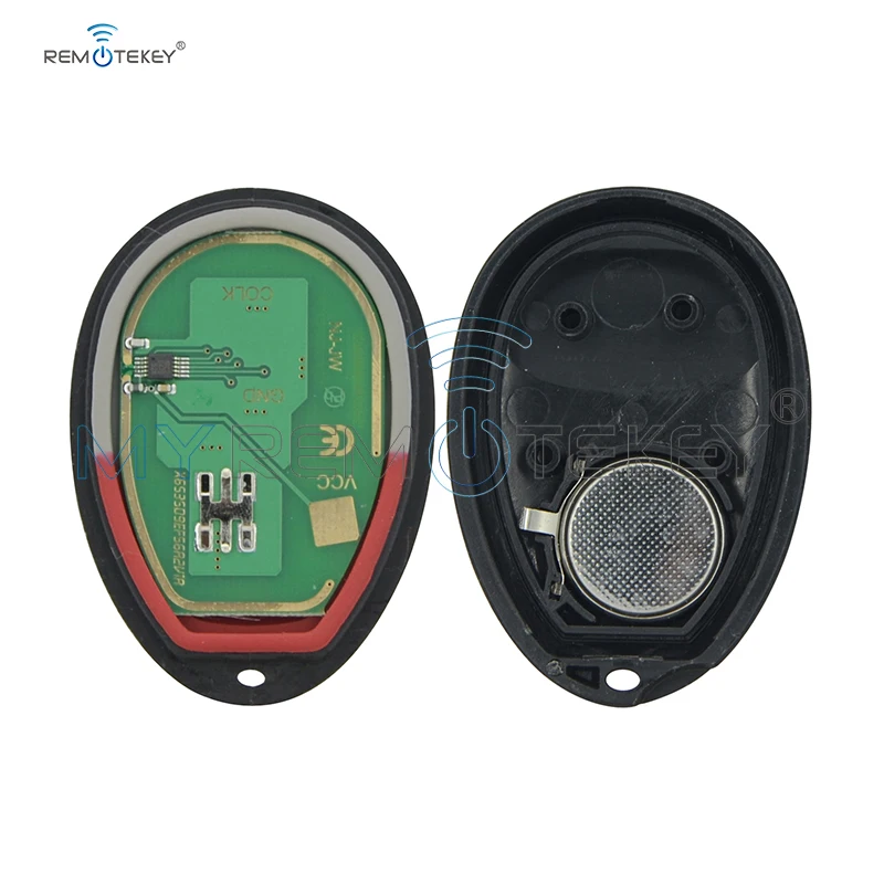 Remtekey 5 шт. дистанционный брелок L2C0007T 3 кнопки 315 МГц для Chevrolet Colorado Venture GMC Canyon Hummer H3