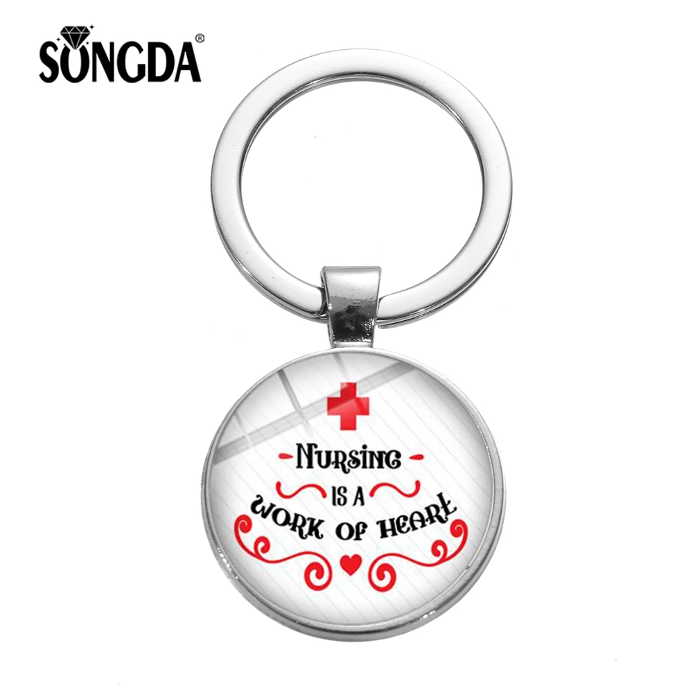 SONGDA 2019 креативный медицинский брелок для медсестры &quotуход за сердцем&quot