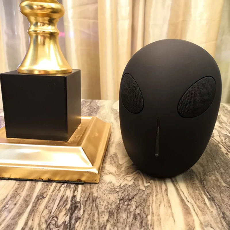 Alien Portable Speaker Wireless Bluetooth Speaker 10W Subwoofer Support FM Radio/AUX/TF/USB Music Center Portable Sound Column Alien Portable Speaker Wireless Bluetooth Speaker 10W Subwoofer Support FM Radio/AUX/TF/USB Music Center Portable Sound Column