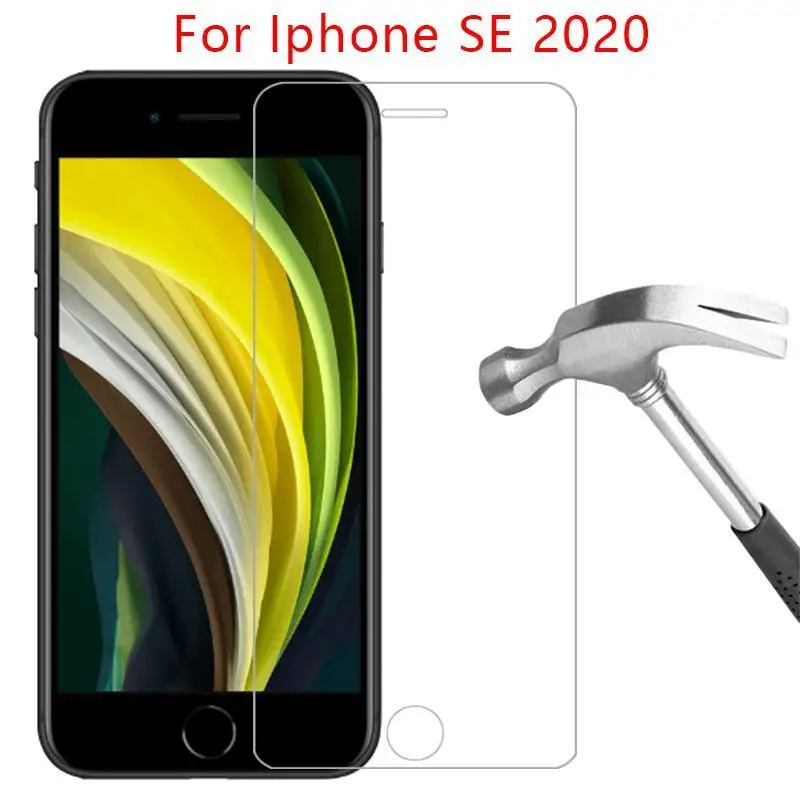 1/2 шт. Защитное стекло для телефона apple iphone se 2020 Защитная пленка экрана на 2 se2 аифон