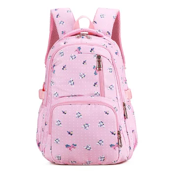 

New Large schoolbag cute Student School Backpack Printed Waterproof bagpack primary school book bags for teenage girls kids