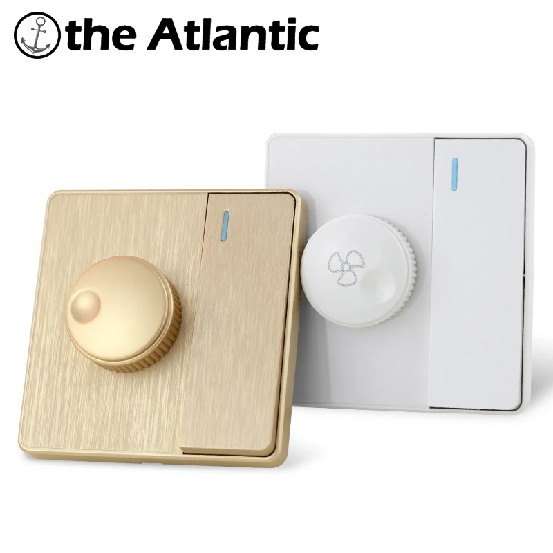 interruptor de parede dourado branco plastico 03