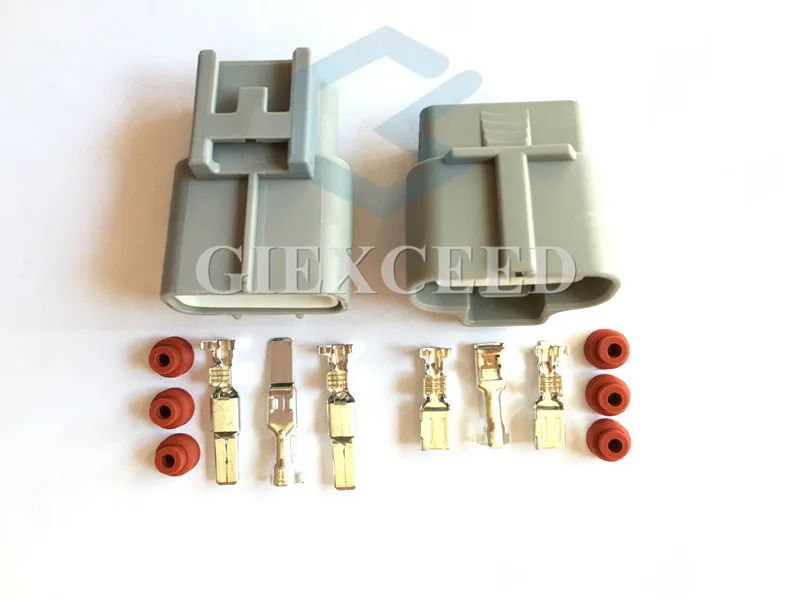 3 핀 6189-0165 6188-0129 Toyota Corolla Corolla Camry 용 자동차 전기 팬 소켓 커넥터, Toyota Corolla Camry 자동차 전기 팬 소켓 커넥터