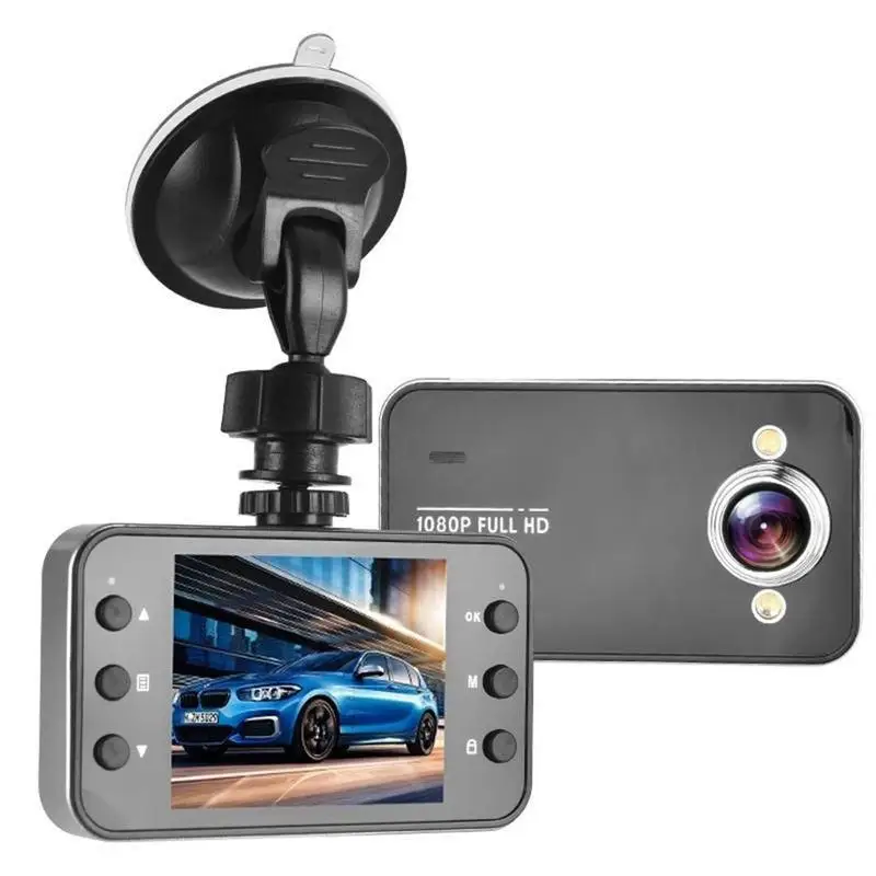 1080p портативный автомобильный DVR ЖК дисплей Экран цифрового видео Камера