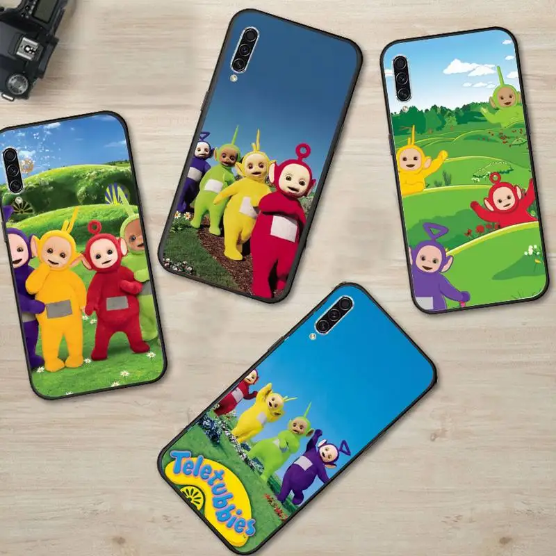 

Teletubbies England The Baby Show Phone Case For Samsung A20 A30 30s A40 A7 2018 J2 J7 prime J4 Plus S5 Note 9 10 Plus