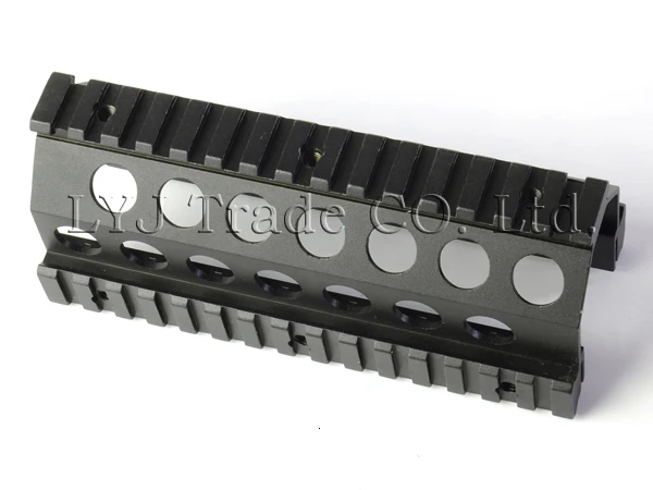Sinairsoft Алюминиевый CNC M249 нижний и верхний прицел крепление Handguard 6 шт. RIS рельсы системы Охота Стрельба Тактический Quad рейка крепление