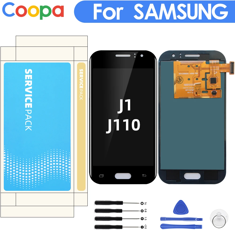 ЖК дисплей 4 3 дюйма для Samsung Galaxy J1 J110 сменный сенсорный экран с цифровым