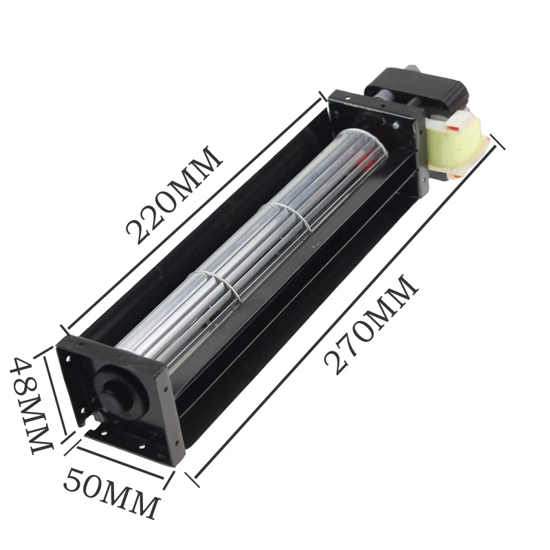 Gdstime-ventilador de Fluxo Cruzado Ventilador Refrigerador 220v ca Hl30190 270 mm x 50 mm x 48 mm 12w 1pc - Imagem 3