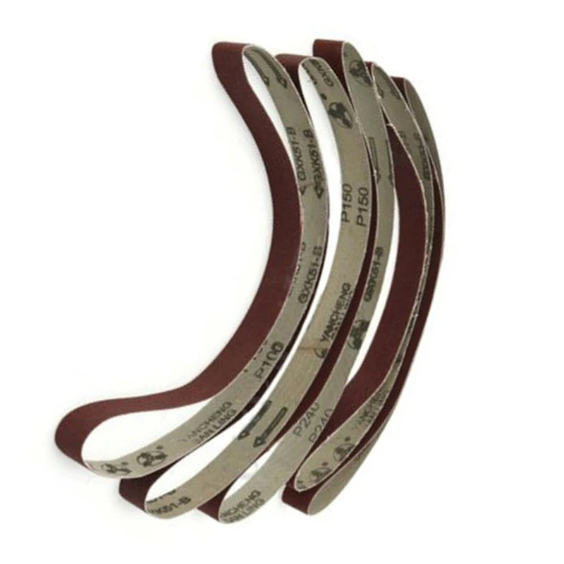

6pcs 1800*50mm Sanding Belts One Each of 180/240/320/400/600/800 for Grit Metal Grinding polishing tool