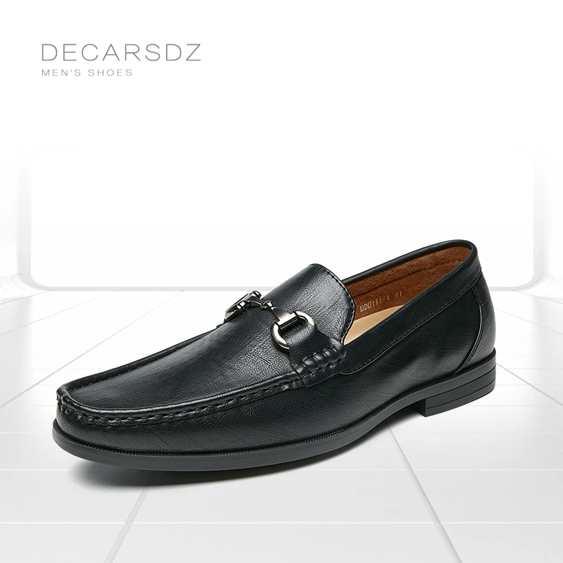 Мужские повседневные туфли DECARSDZ легкие Мокасины модная удобная обувь мужские
