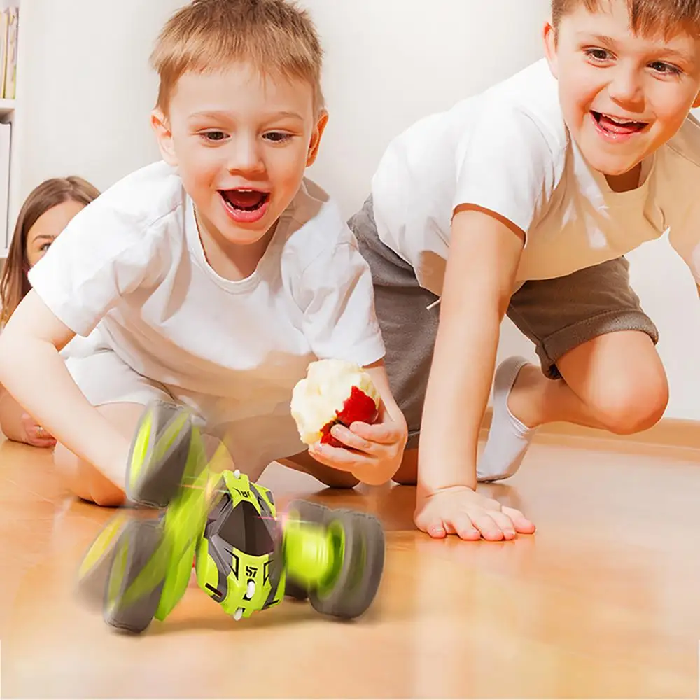RC Stunt Car 2.4G 4CH Drift Deformation Buggy Roll Car 360 Degree Rotating Double Sided Flip Vehicle Models Remote Control toys RC Stunt Car 2.4G 4CH Drift Deformation Buggy Roll Car 360 Degree Rotating Double Sided Flip Vehicle Models Remote Control toys