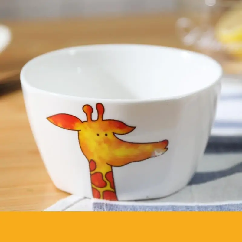 Number 7 Контейнер для еды Coconut Cuenco Cocina, фарфоровая тарелка для посуды Dondurma kamesi, керамическая тарелка Tigela, керамическая миска для супа, кухни, бара, столовой - Цвет: Number 7