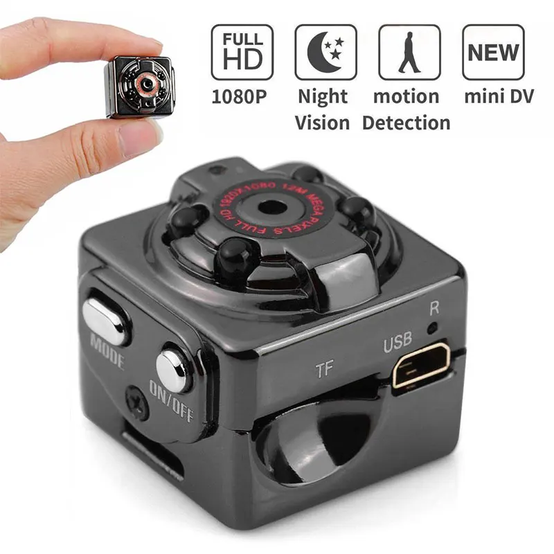SQ8 SQ 8 Smart 1080p HD маленькая секретная микро мини камера видеокамера ночного видения