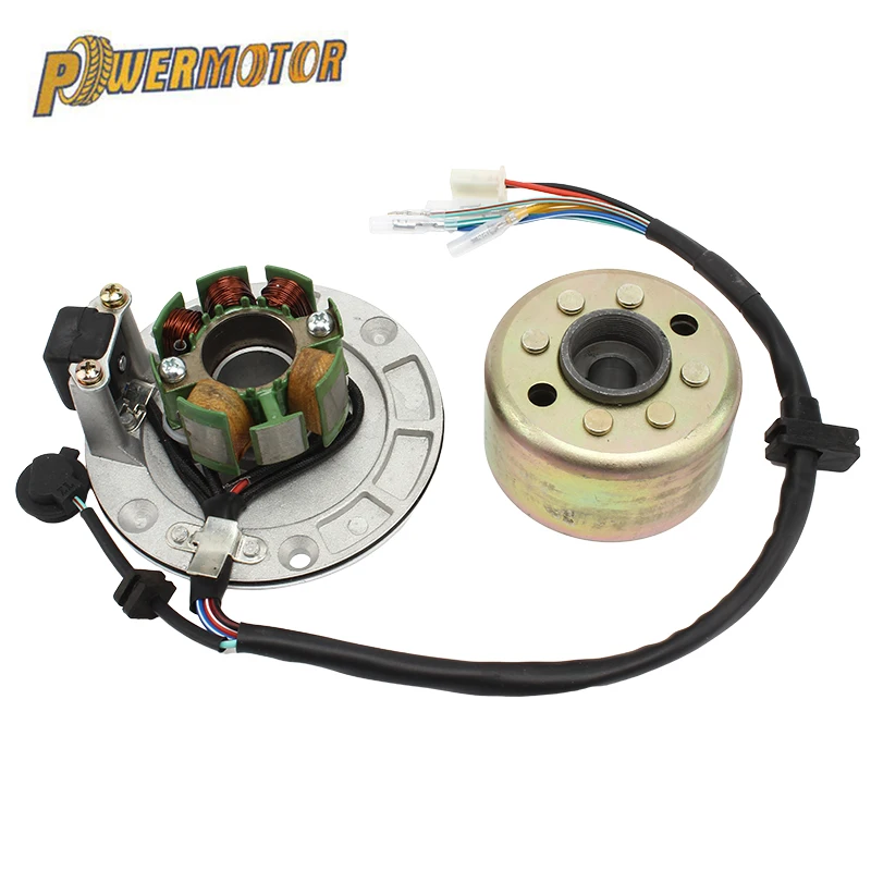 

Motorcycle Magnet Motor Stator Coil Kits Fit For Lifan 150cc Engine High-Speed Magnet Motor Stator Coil Pit Bike Scooter ATV