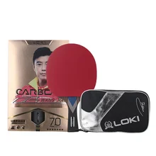 

Cheap Pips-in Rubber 7 Star Set Ping Pong Racket Table Tennis Paddle