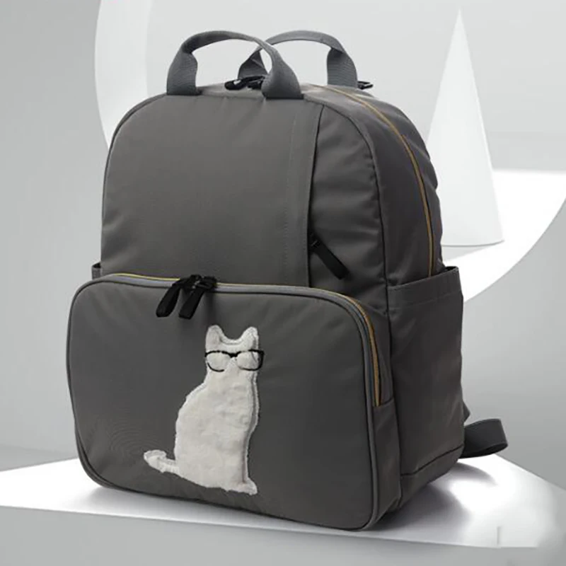 Рюкзак для подгузников, Детская сумка для подгузников, для коляски, водонепроницаемый, для путешествий, большая милая собака, сумки для мам, BNM014