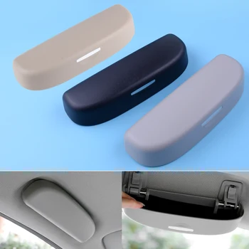 

DWCX 20x6.7 cm Black/Beige/Grey ABS Sunglasses Holder Case Box Clip Fit for BMW 1 3 4 5 X1 X3 X5 F20 F30 F10 F15