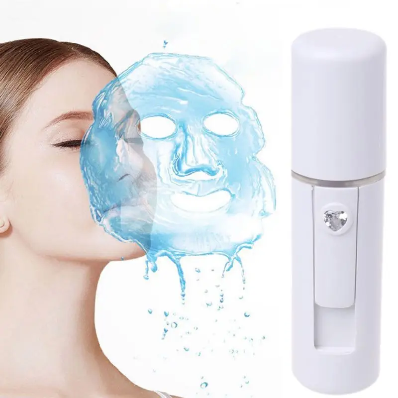 

Portable Nano Mist Spray Atomization Mister Face Facial Moisturizing Handy USB