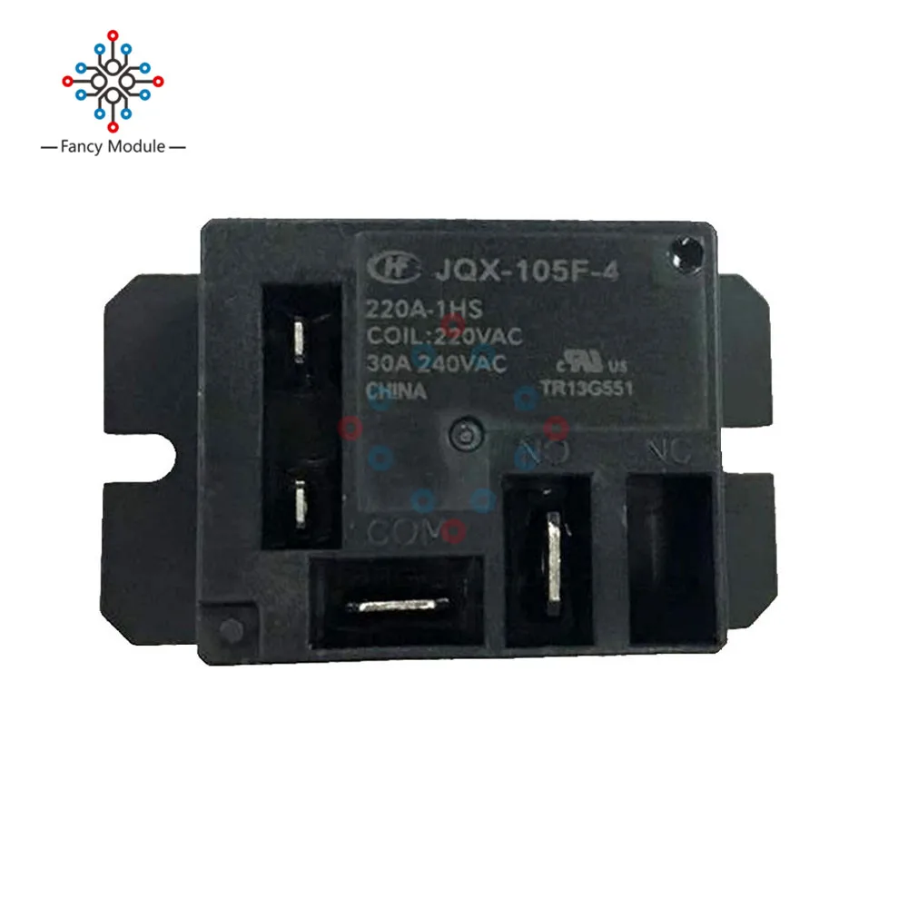 Реле состояния воздуха реле 220 В 30 А HF105F 4 контактный|air condition relay|relay acrelay pin |