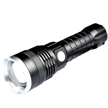 

P50 High Power Glare Flashlight USB Charging Outdoor Waterproof Retractable Zoom LED Flashlight