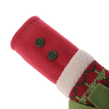 

3pcs Snowman Christmas Refrigerator Microwave Oven Door Handle Covers Appliance 634E