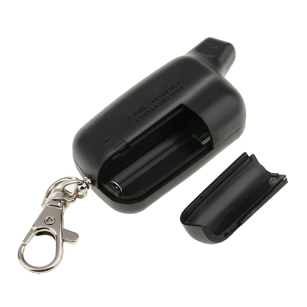 2-Way Keyless Keychain Car Alarm System Remote Controller Case for TOMAHAWK X5 LCD