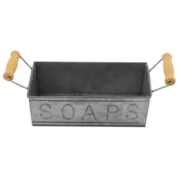 

1Pc Flower Pot Sturdy Garden Supplies Decoration Garden Container Metal Storage Box for Balcony