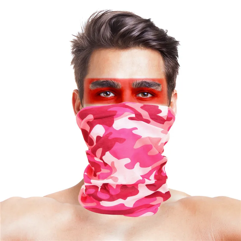 

High-Jump Outdoor Sport Bandana Military Mask Tube Fishing Cycling Tactical Hiking Cover Neck Gaiter Biker Headband Scarf Unisex