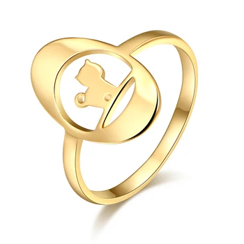 

CACANA Stainless Steel Ring For Women Love Fashion Animal Cat Rings Accessories Anillos Mujer Bague Femme Jewelry Gift