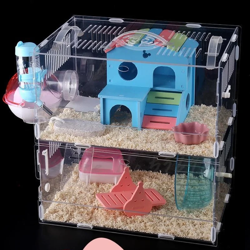 aesthetic hamster cage
