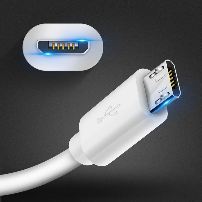 Kebiss микро USB кабель 3A зарядное устройство с быстрой зарядкой для передачи данных