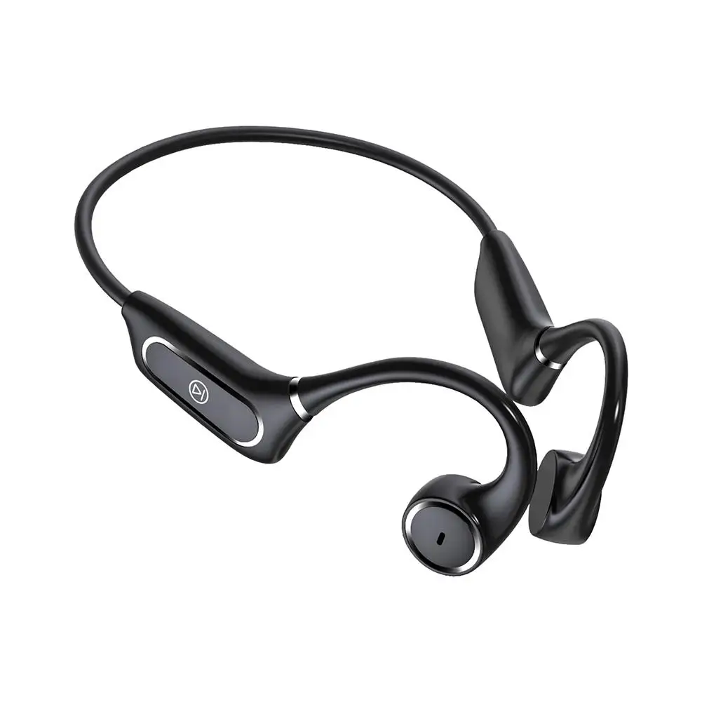 

Bone Conduction Earphone Wireless Bluetooth Headphones IP55 Waterproof Sports Headsets Open-Ear for Running Driving Earphones