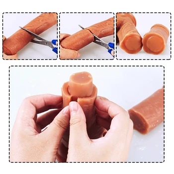 Huge Dildo For Women, Double Layer Liquid Silicone Dildo Soft Realistic Penis Vagina G-spot Stimulator Sex Toys For Adults 4