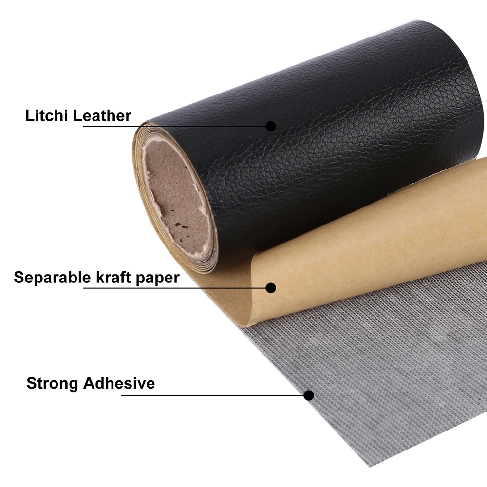 20x137cm Furniture Leather Repair Tape Self-Adhesive Leather