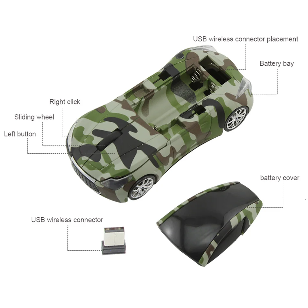 wireless mouse car mouse gaming mice