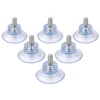 10Pcs M6/M8 Plastic Hooks For Glass Table Tops ubber Strong Suction Cup Replacements Glass Transparent Sucker Screw Storage Tool ► Photo 2/6