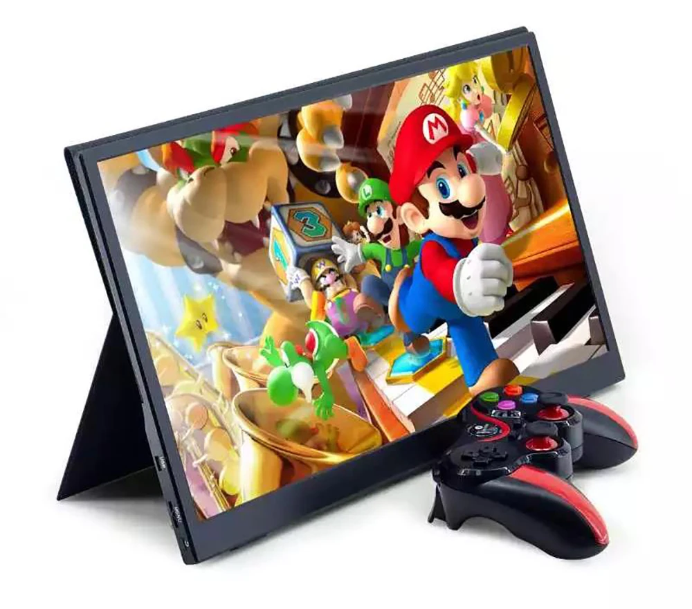 

Full hd 17,3 дюймов с Mini HDMI HDR 3ms сенсорный отклик антибликовый 1080P портативный монитор идеально подходит для ноутбуков ПК телефонов переключатель
