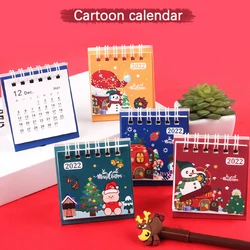 Calendrier de bureau, série noël 2022, dessin animé, créatif, mignon et Portable, calendrier de bureau, planificateur, Agenda annuel, organisateur, cadeau 