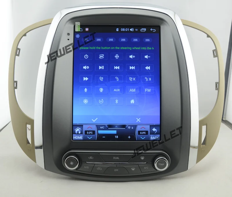 10," tesla стиль вертикальный экран Восьмиядерный Android 8,1 Стерео gps навигация для Buick Лакросс 2010-2013
