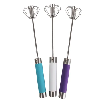 Billig Eisen Salon Friseursalon Dye Schneebesen Ballon Peitsche Mixer Rührer Schneebesen Zufällige Farbe