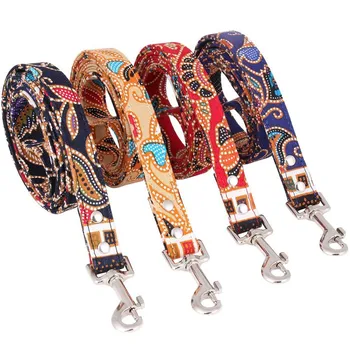 

Fashion Bohemian Pet Leash Colorful Cotton Cloth Original Dog Traction Pet Leash Pet Accessory