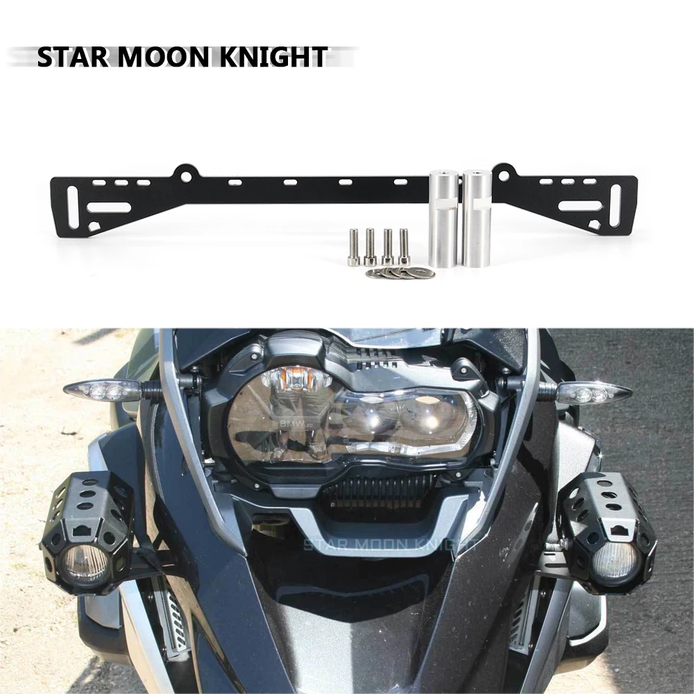 

For BMW R1200GS R1250GS R 1200 1250 GS Motorcycle Fog Lights Auxiliary Bracket Light Mounts Spotlight Bracket Spot Light Holder