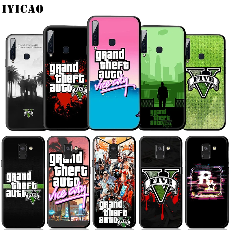 Игра GTA 5 мягкий для samsung Galaxy A70s A50s A40s A30s A20s A20E A10s чехол телефона задняя крышка |