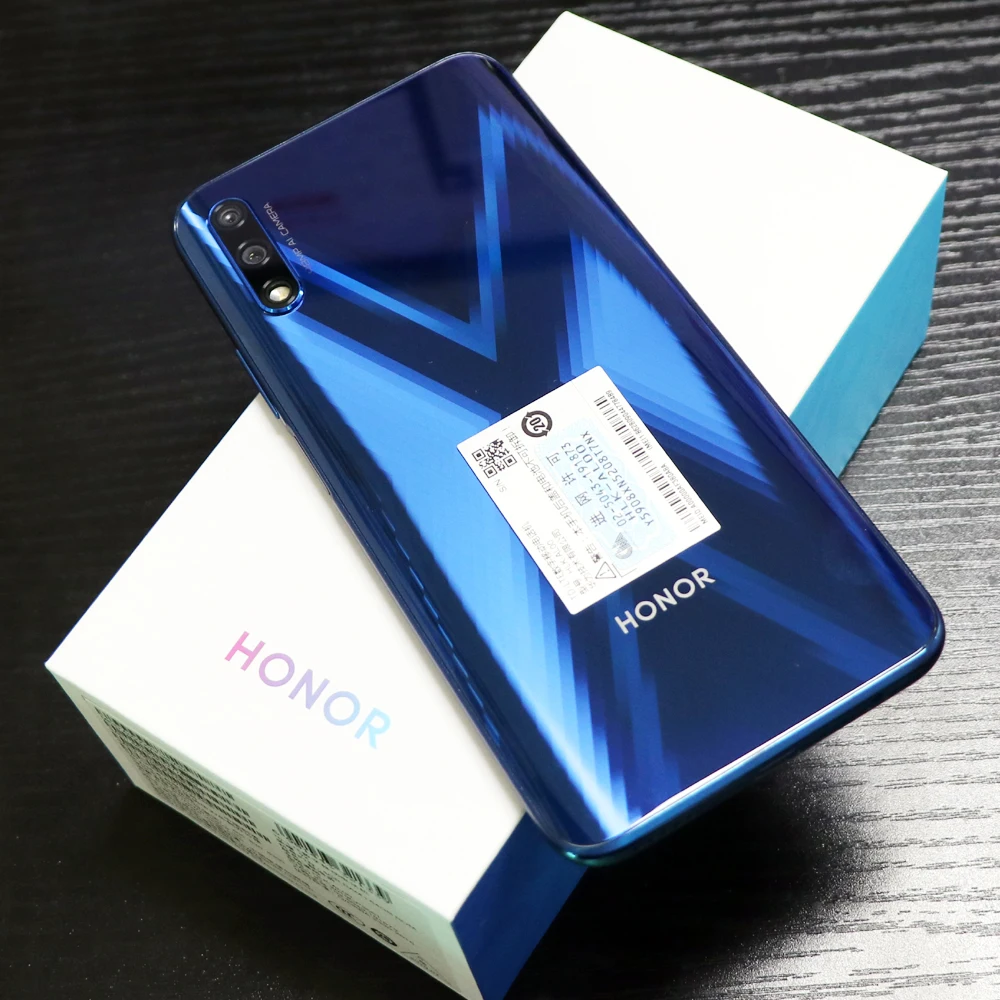 Honor 9X смартфон huawei Kirin 810 мобильный телефон 4000 мАч батарея 6,59 дюймов 7nm 48MP Авто всплывающий caemra Google Play