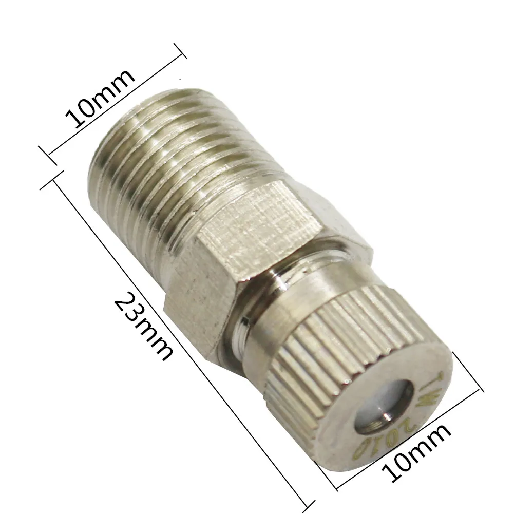 60Pcs Metal High Pressure 1/8" Thread Atomization Nozzles Garden Landscaping Agriculture Watering Coooling Disinfection Nozzles 2