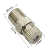 60Pcs Metal High Pressure 1/8" Thread Atomization Nozzles Garden Landscaping Agriculture Watering Coooling Disinfection Nozzles 2
