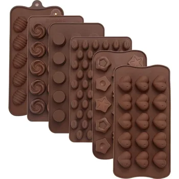 

Cross-Border Dedicated Three-Dimensional Silicone Chocolate Mold Ice Cube Mold Ice Cube Mold Easily Removable Mold Aromatherapy