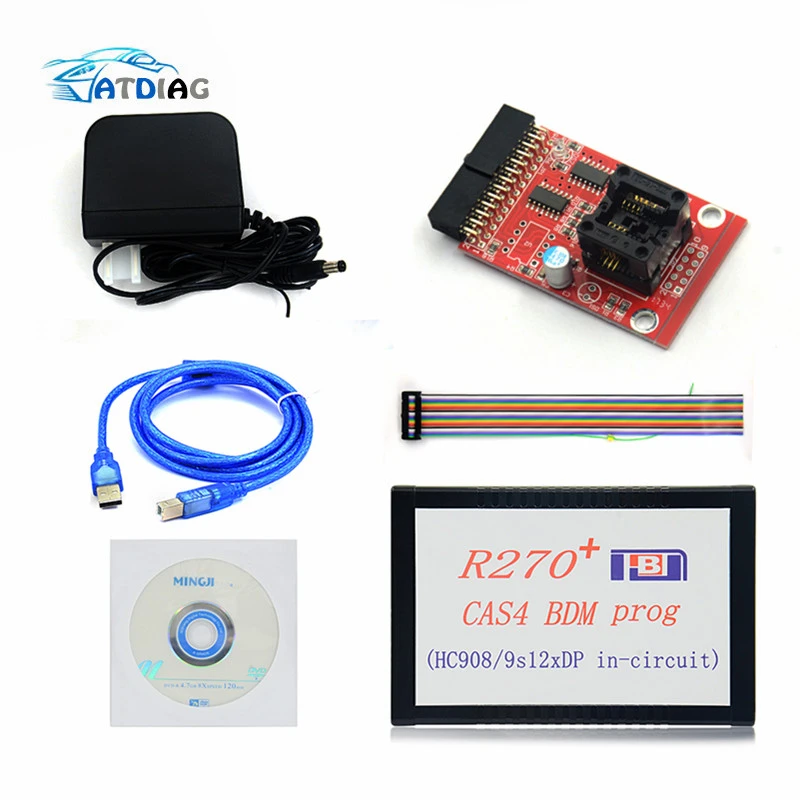 Newly 1.20 R270+ V1.20 Auto R270 Cas4 Bdm Programmer R270+ Cas4 Bdm ...